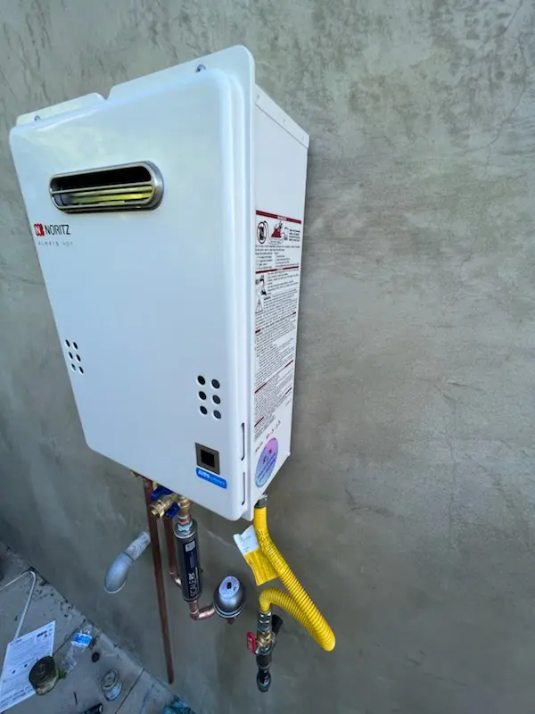 Tankless water heater installation for Austin's Estates homes